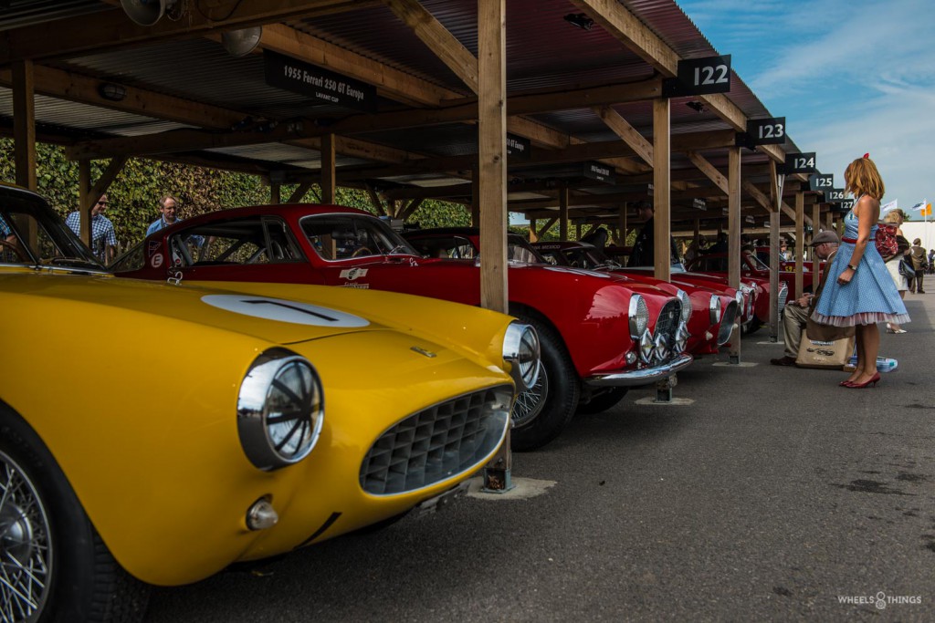 Goodwood 2015 Ferrari's